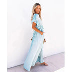Luna™ Maxi Lyseblå Ibiza Kjole