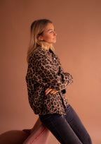 Laluna® | Trendy jakke med leopardprint