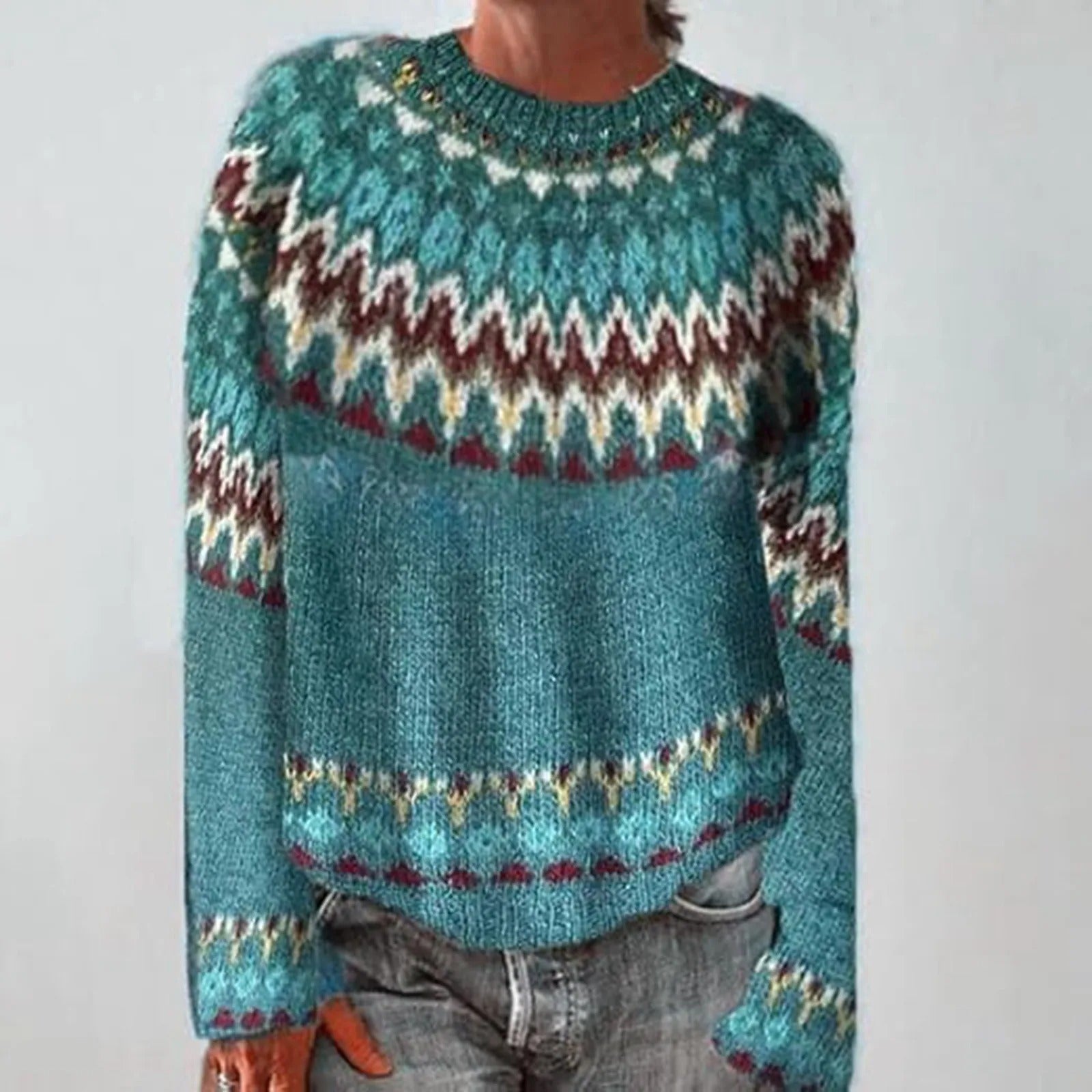 Marit | Retro vintertrøje
