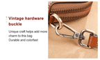 Laluna® | Retro crossbody stilfuld skuldertaske