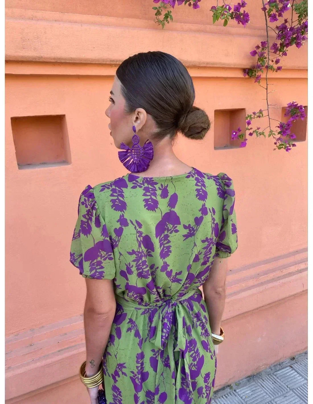 Melys | Elegant mønstret kjole