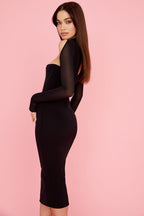 Femke | Midikjole Korset
