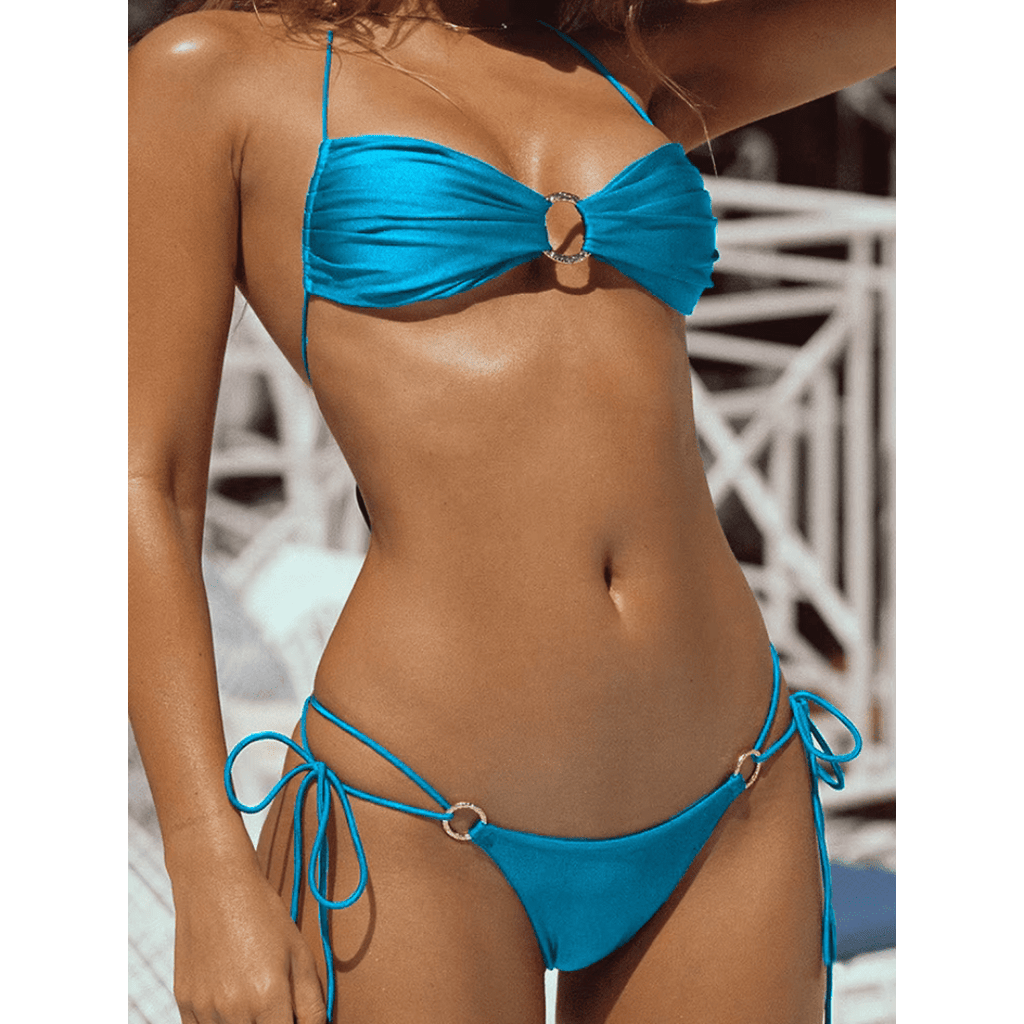 Stilfuldt Multiway Bikini Sæt