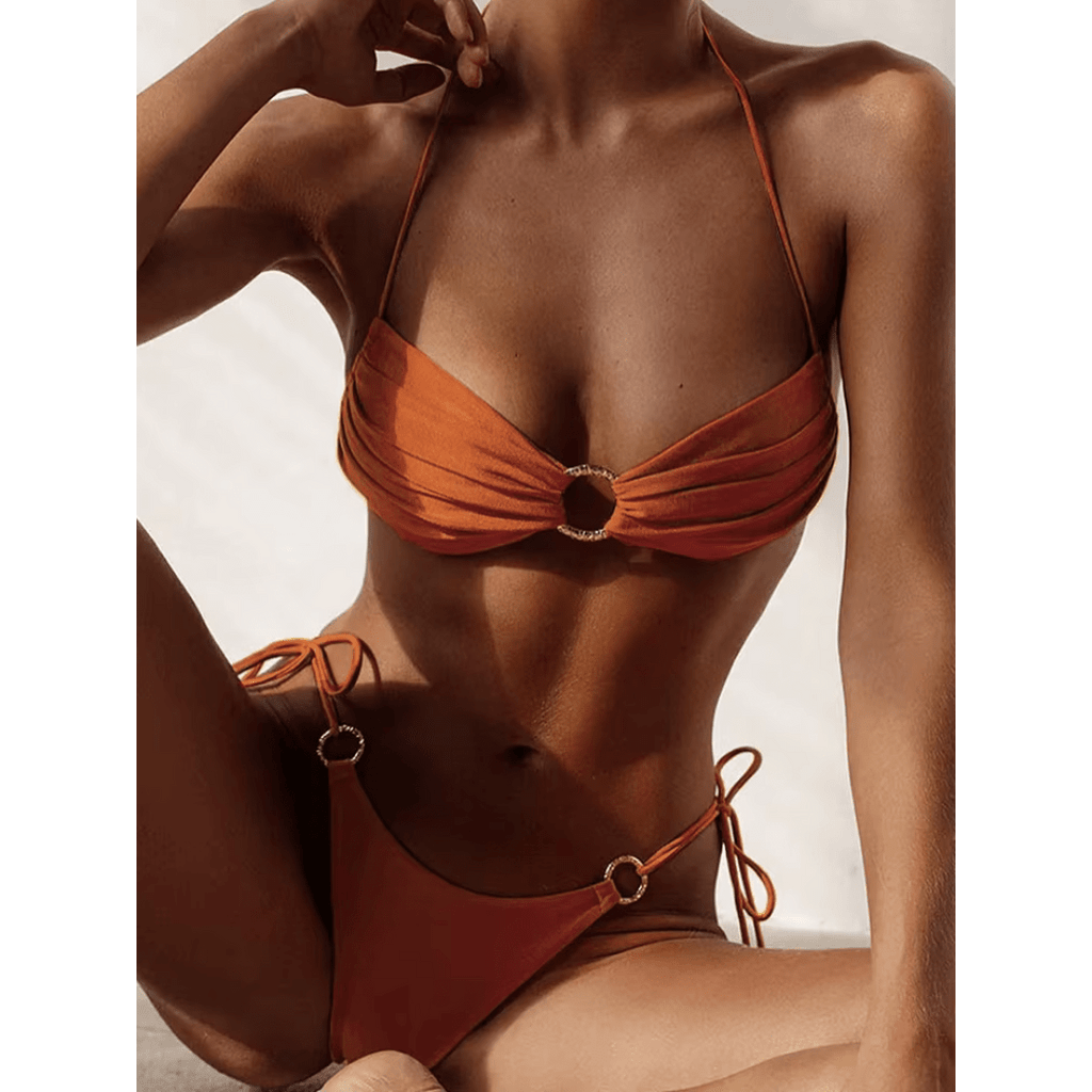 Stilfuldt Multiway Bikini Sæt