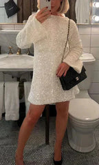 LALUNA® | VIRAL GLITTERKJOLE