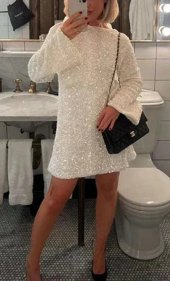 LALUNA® | VIRAL GLITTERKJOLE