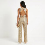 Madalena - Skinnende jumpsuit til fester: Glamour og uforglemmelig glans
