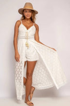 Nina™ Chique Hvid Ibiza Kjole