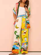 Florence | Elegant tøjsæt til kvinder med sommerprint