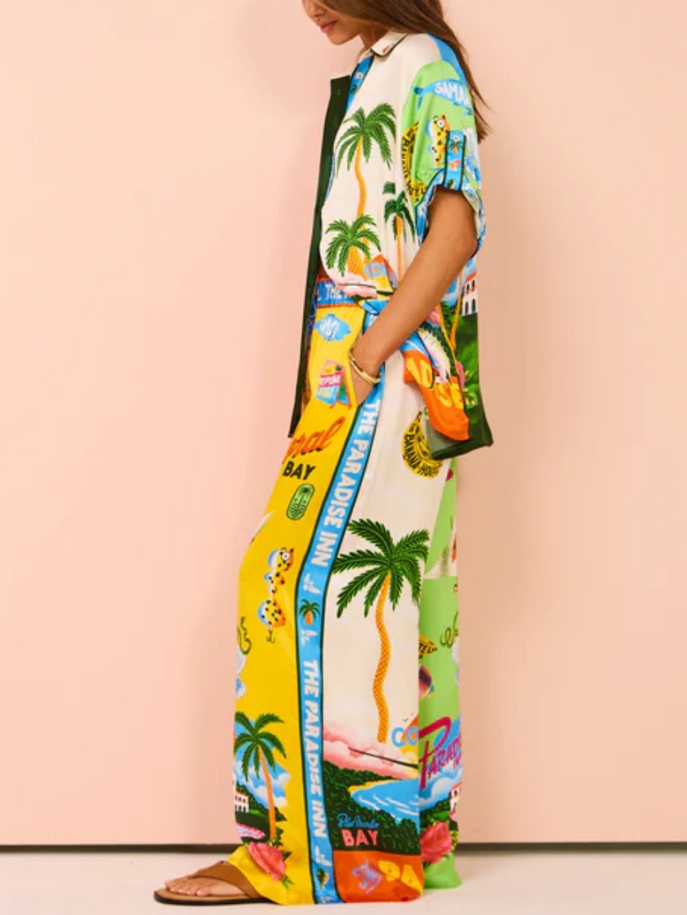 Florence | Elegant tøjsæt til kvinder med sommerprint