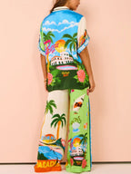 Florence | Elegant tøjsæt til kvinder med sommerprint