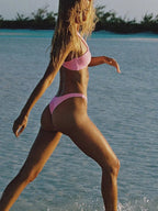 One Shoulder Bikinisæt med Cover-up