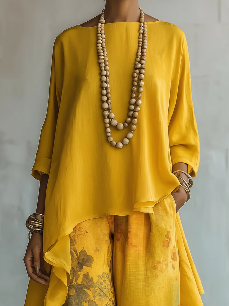 Fleur | Boho-sæt med solrigt look