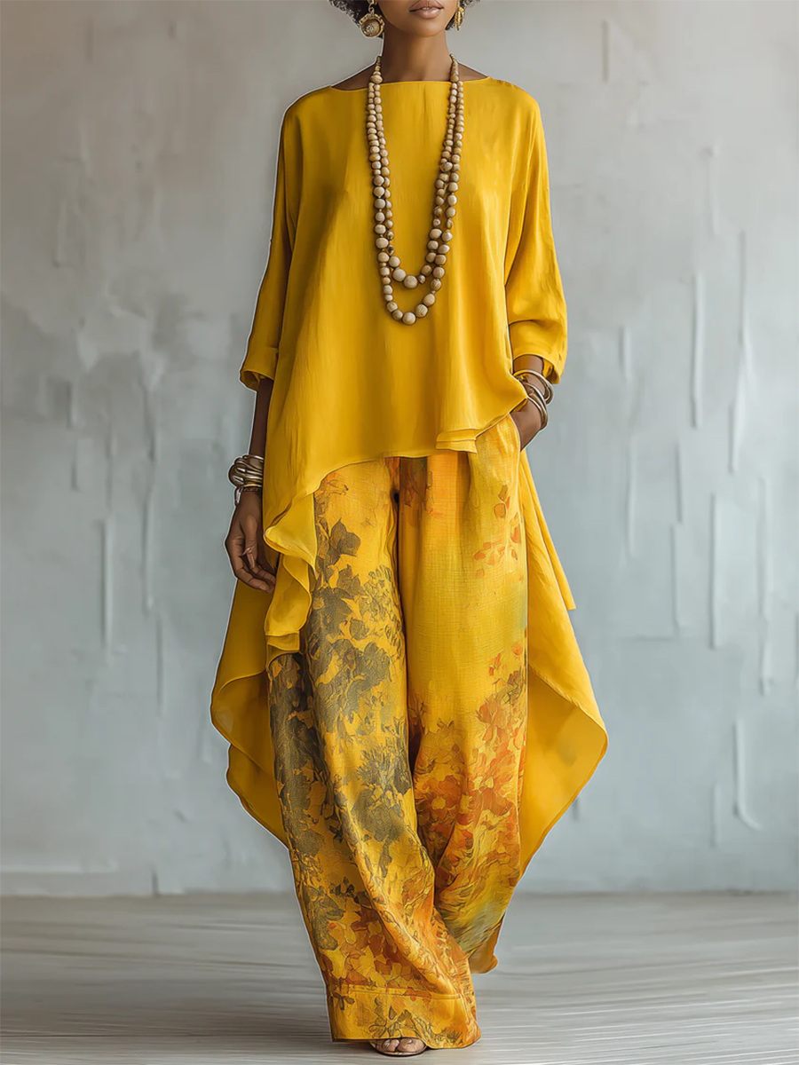 Fleur | Boho-sæt med solrigt look