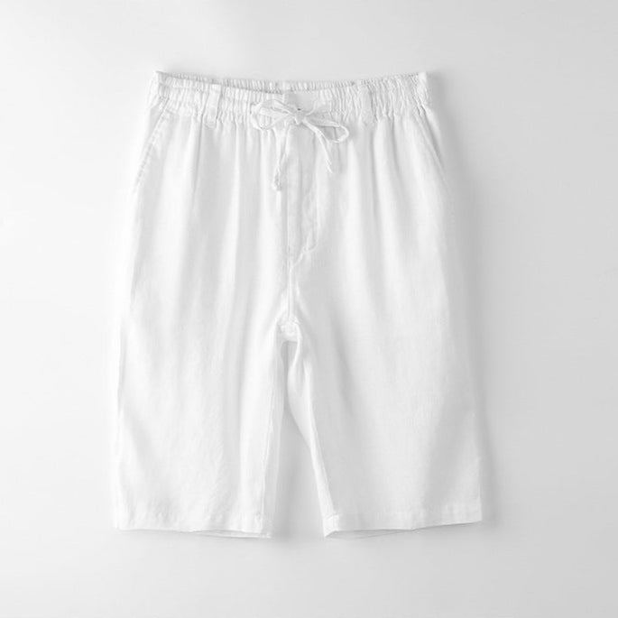 Positano - Hørshorts med snøre