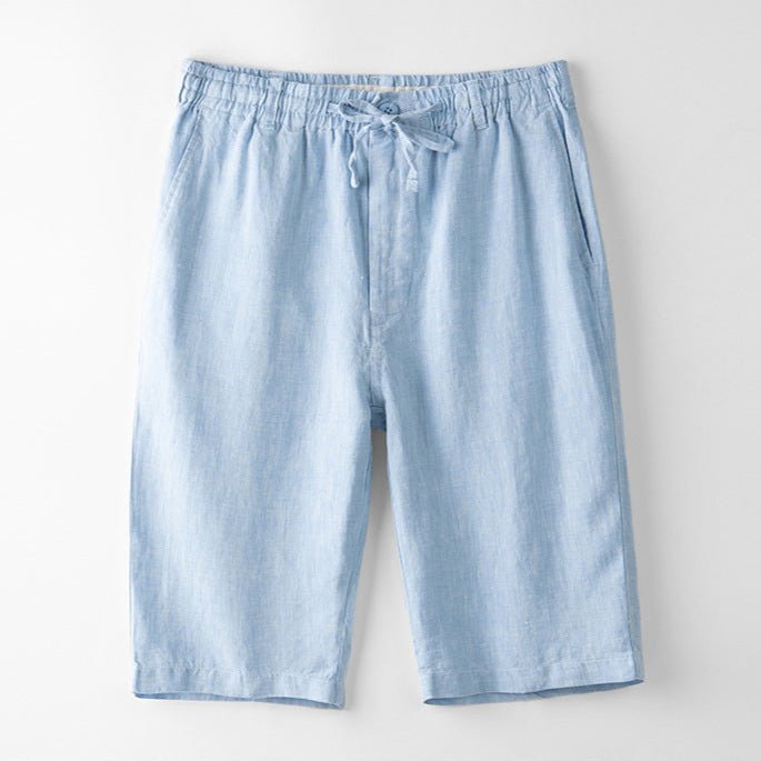 Positano - Hørshorts med snøre