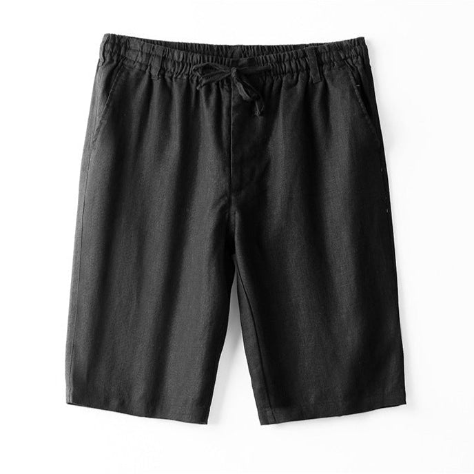 Positano - Hørshorts med snøre
