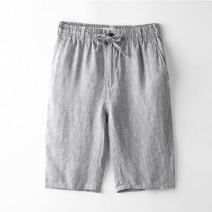 Positano - Hørshorts med snøre