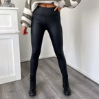Laluna® | Leggings i læderlook