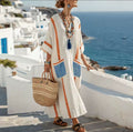 Elegante Mary - Lang strandkjole til et fashionable sommerlook