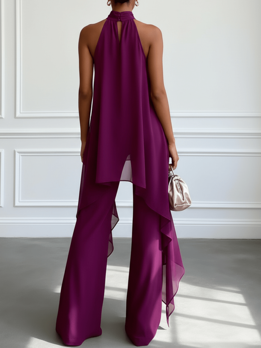 Roos | Elegant haltertop-sæt