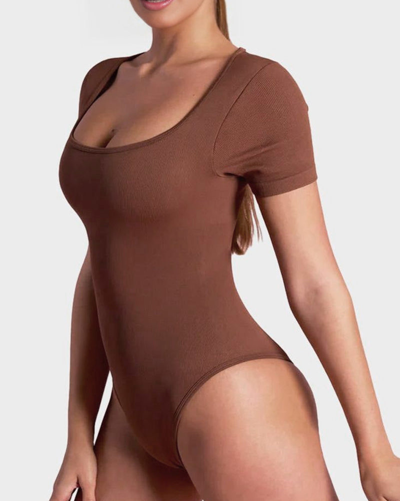 LALUNA® | BASIC BODY MED FIRKANTET HALSUDKÆRING