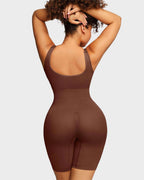 LALUNA® | SØMLØS BODYSUIT MED MELLEMLANGE LÅR