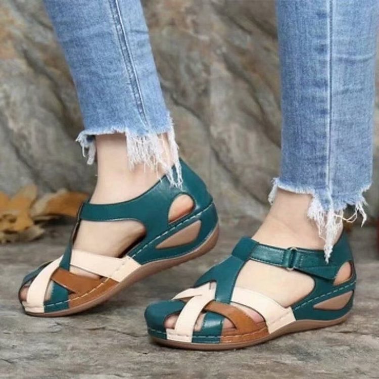 Laluna® | Støttende sandaler i læder