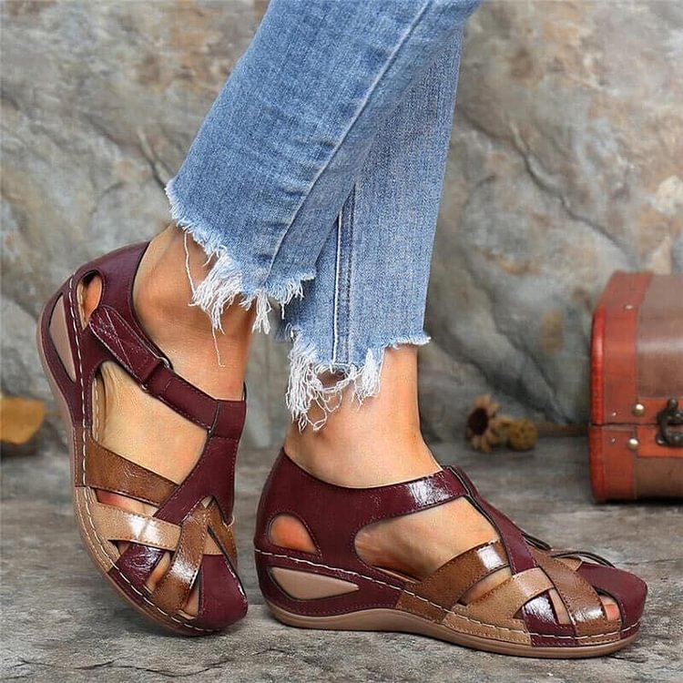 Laluna® | Støttende sandaler i læder