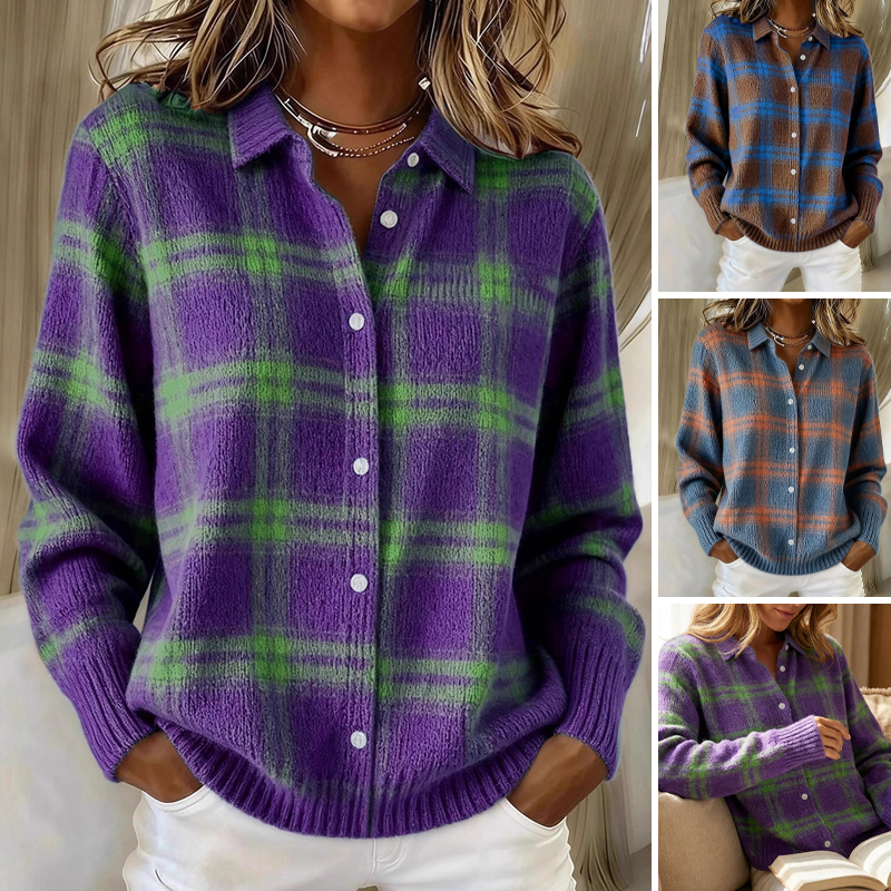 Klara™ |Efterårs-ternet sweater