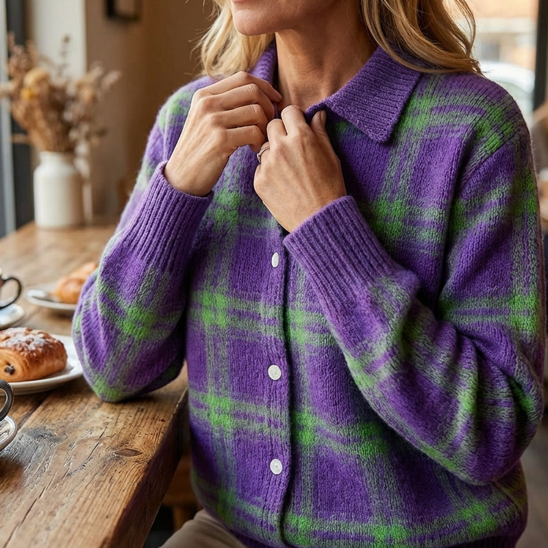 Klara™ |Efterårs-ternet sweater