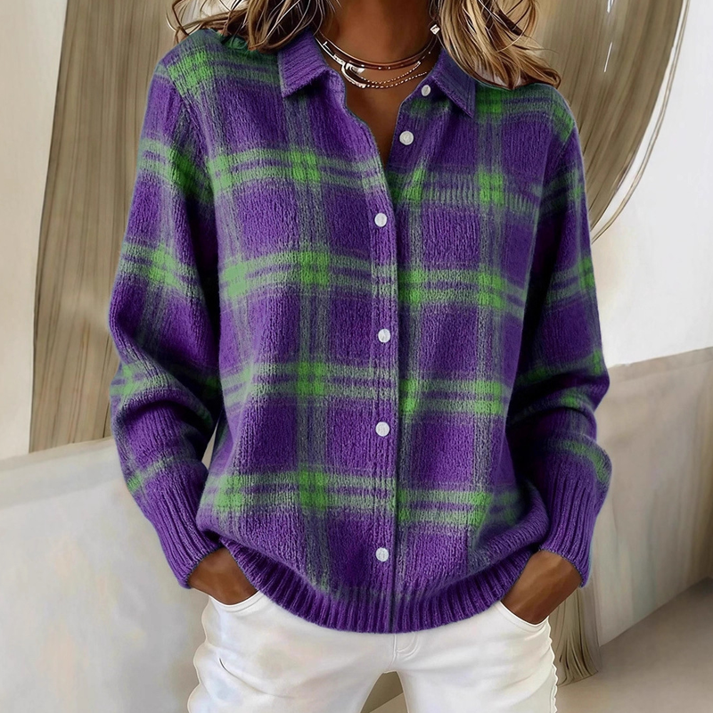Klara™ |Efterårs-ternet sweater