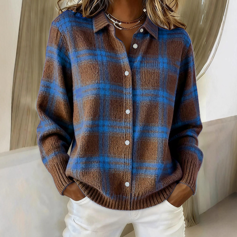 Klara™ |Efterårs-ternet sweater