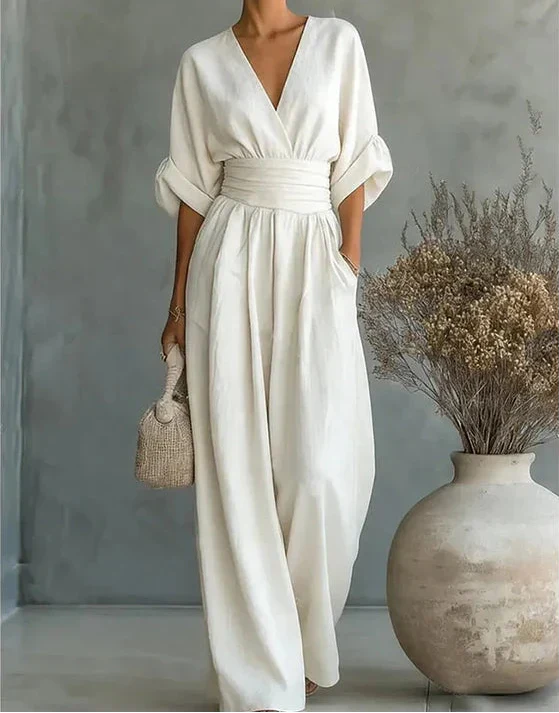 Frida | Elegant Flydende Jumpsuit