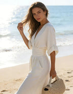 Frida | Elegant Flydende Jumpsuit