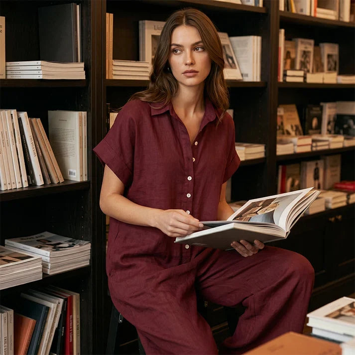 Claudia | Elegant, Komfortabel og Let Jumpsuit