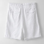 Sunseeker - Hørlærred Shorts med Snøre