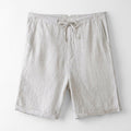 Sunseeker - Hørlærred Shorts med Snøre