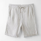 Sunseeker - Hørlærred Shorts med Snøre