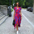 Suzanne - Elegant V-hals kjole