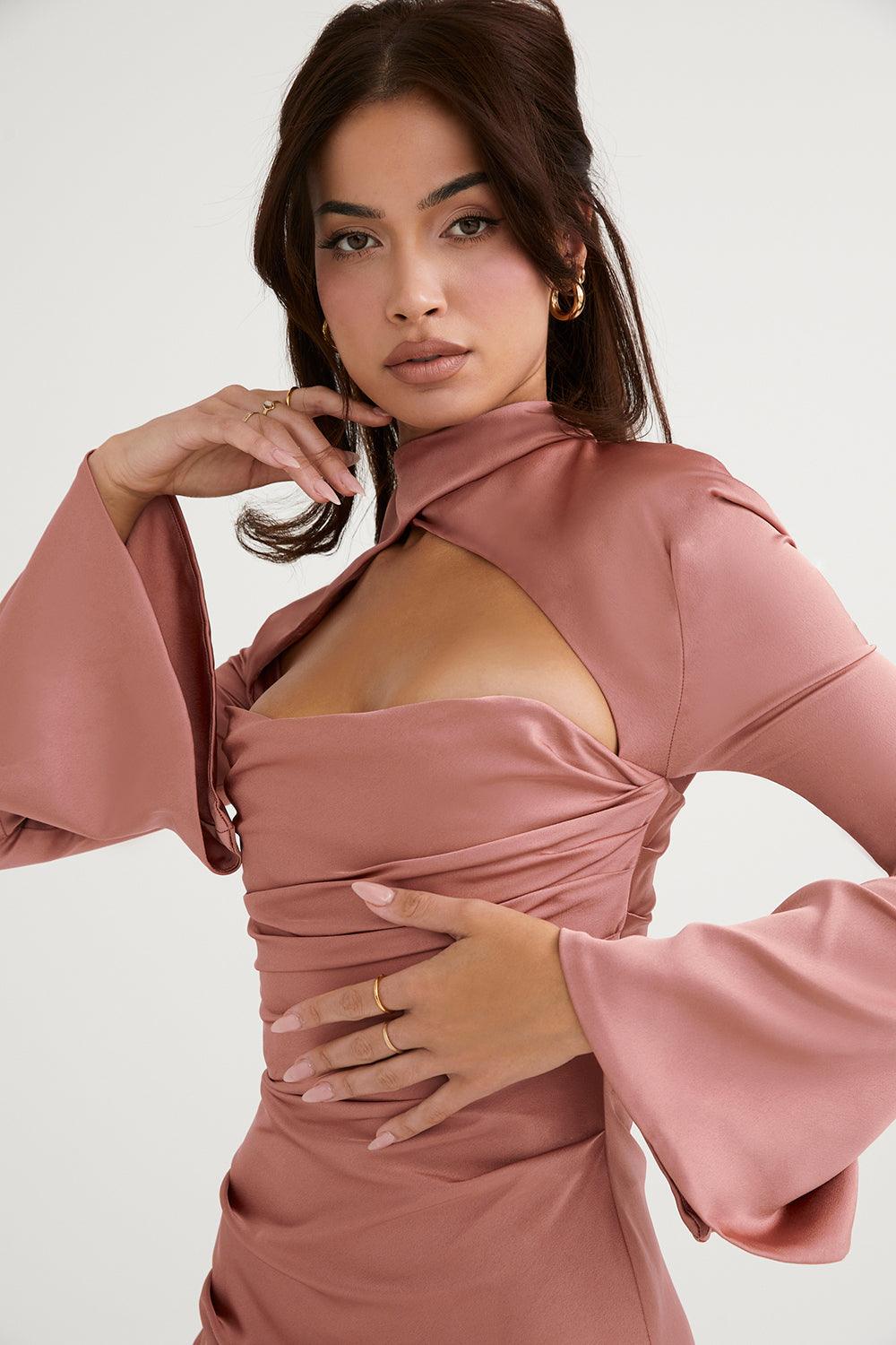 Noor | Draperet Korsetkjole