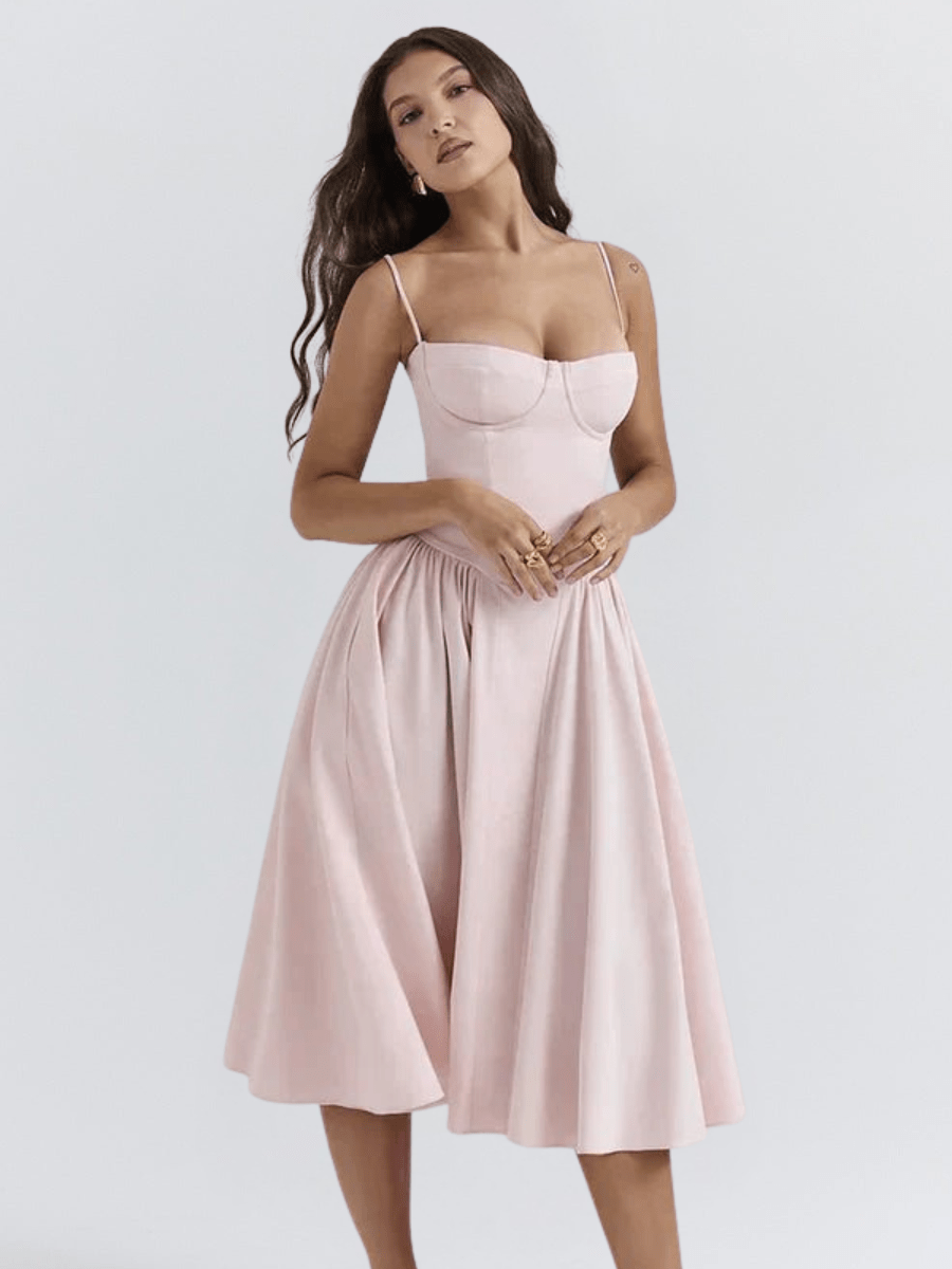 Valentine | Elegant retro-midi-kjole