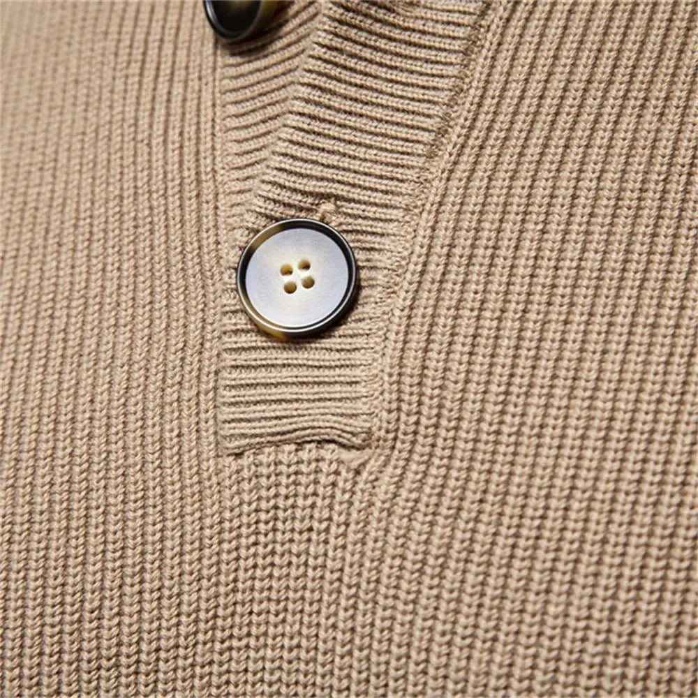 Michiel | Herretrøje med knapdesign