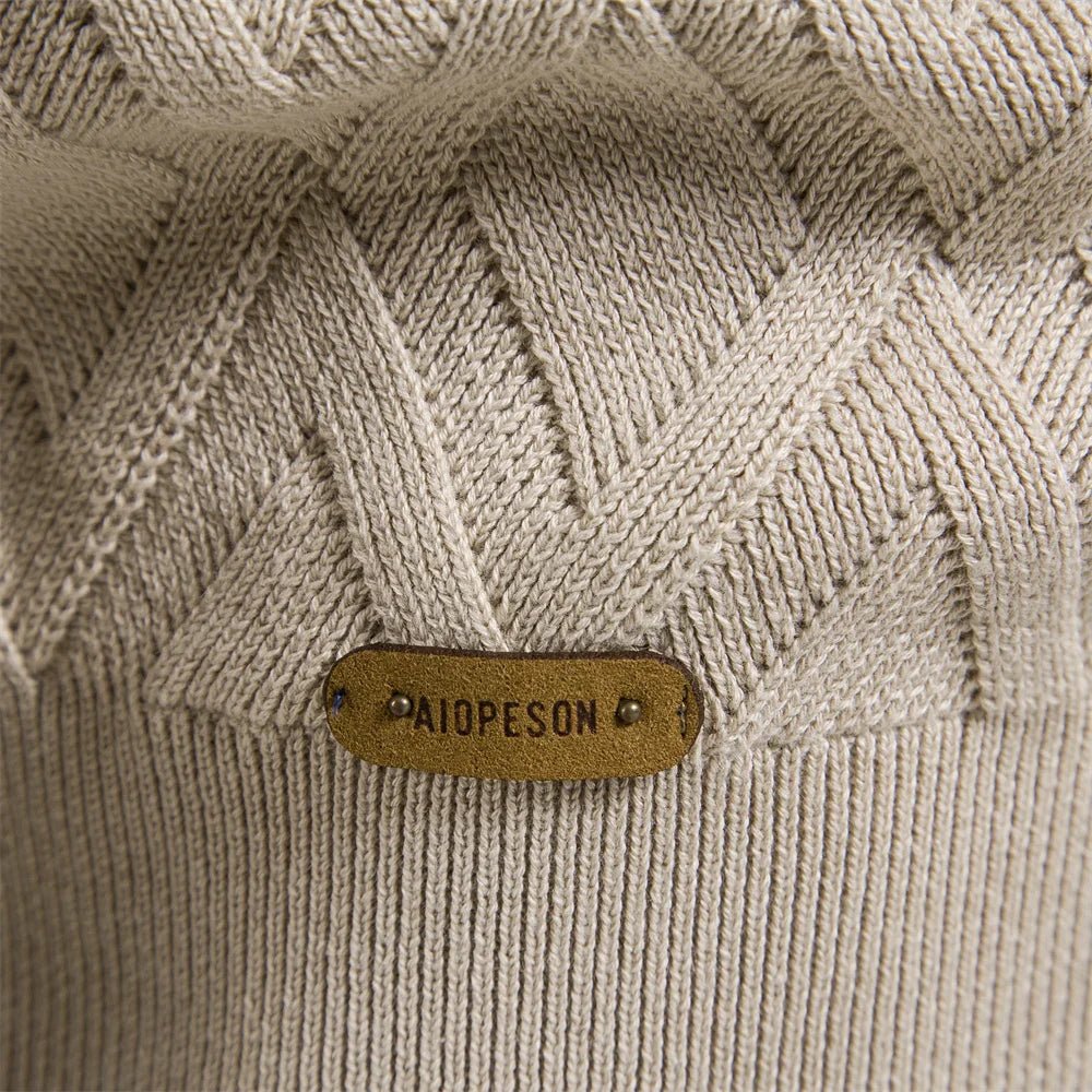 Daniel | Sweater til mænd med ternet design