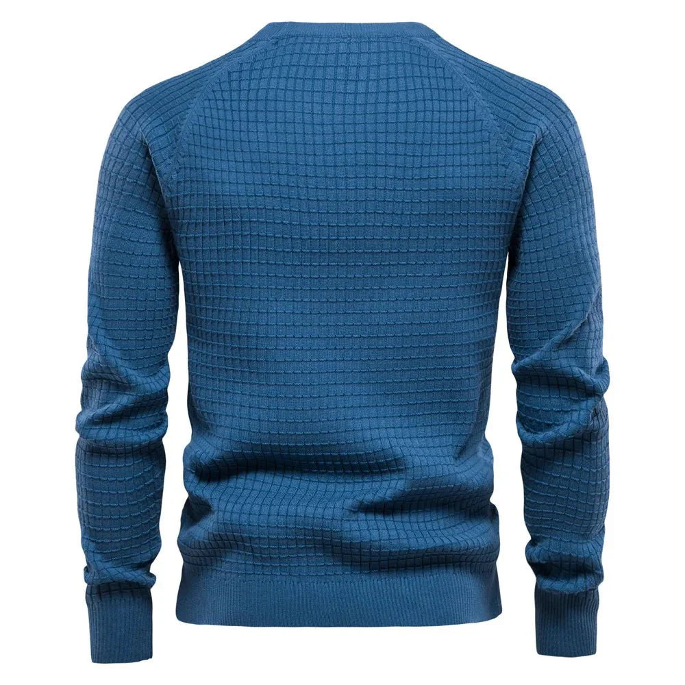 Vincent | Sweater med ternet mønster