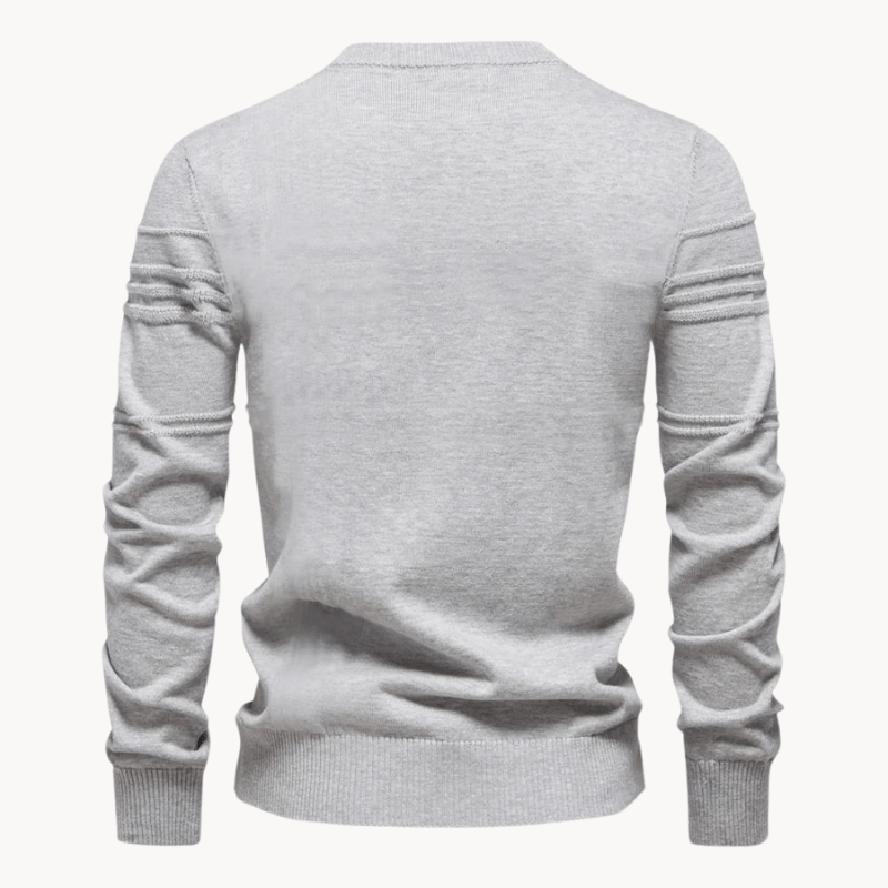 Gabriel | Herresweater med ternet design