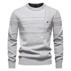 Gabriel | Herresweater med ternet design