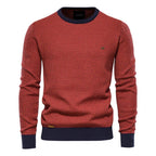 Julius | Herresweater Med Diamantmønster