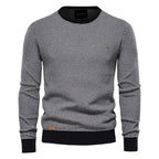 Julius | Herresweater Med Diamantmønster