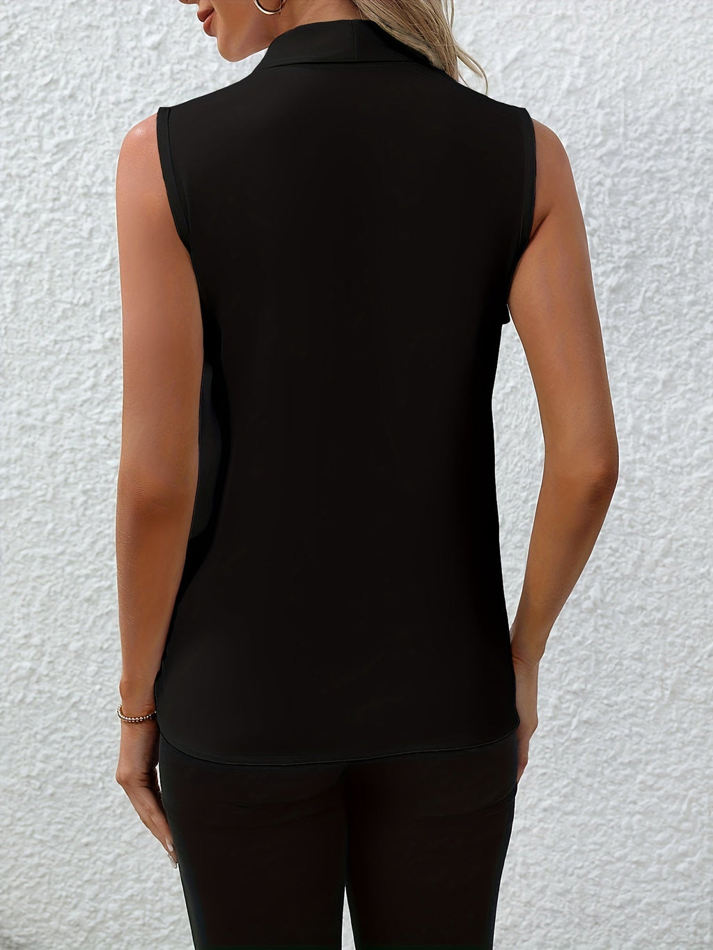 Violette | Casual V-udskåret top